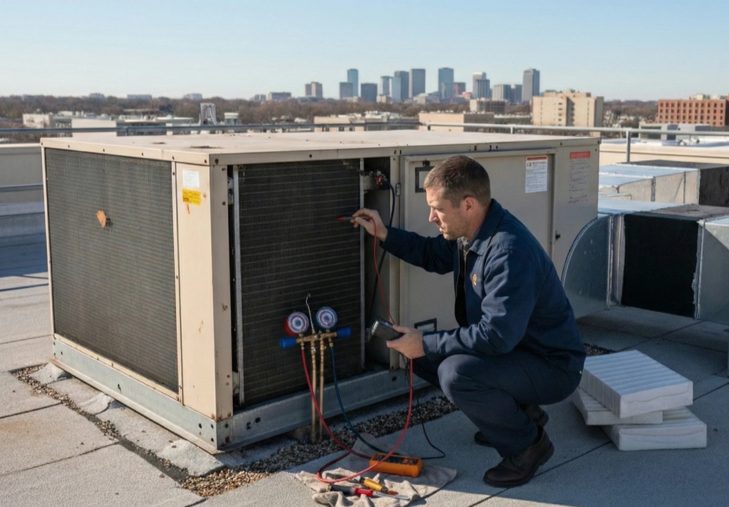 The owner of Air Dynamics providing comprehensive HVAC services in Tulsa.